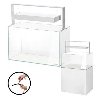 AQUAEL ULTRASCAPE 243L Zestaw z Oświetleniem Snow Set + SZAFKA
