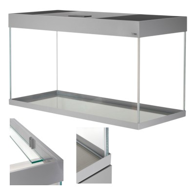 AQUAEL OPTI SET 200L 101x41x56 zestaw akwarium LED SZARY