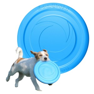 PitchDog Latający Dysk Aportowania dla Psa Zabawka 24cm Niebieska 62472