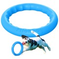 PitchDog Ringo Pierścień do Aportowania dla Psa Zabawka 20cm Niebieska