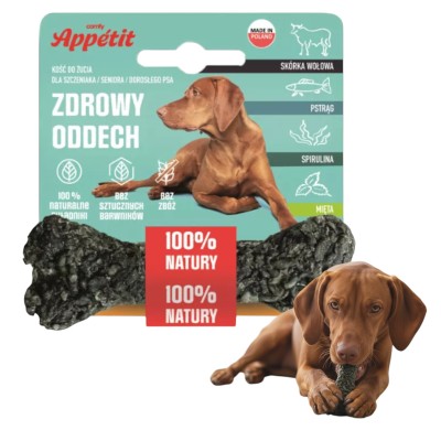 Comfy Apetit Gryzak Przysmak dla Psa Kość Zdrowy Oddech 12cm 55g