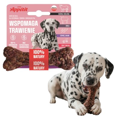 Comfy Apetit Gryzak Przysmak dla Psa Kość Trawienie Owca 12cm 55g