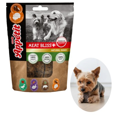Comfy MEAT BLISS+ Mięsne Paski Naturalny Przysmak Indyk z kokosem