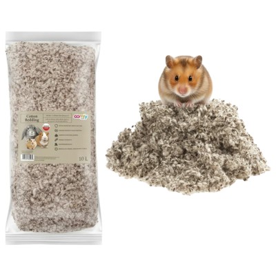 Comfy Cotton Bedding Ściółka Podłoże Bawełniane 10l dla Królika Chomika Gryzoni