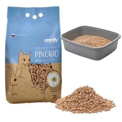 COMFY PINOKIO Żwirek RUMIANKOWY Drewniany Kota Królika 7l
