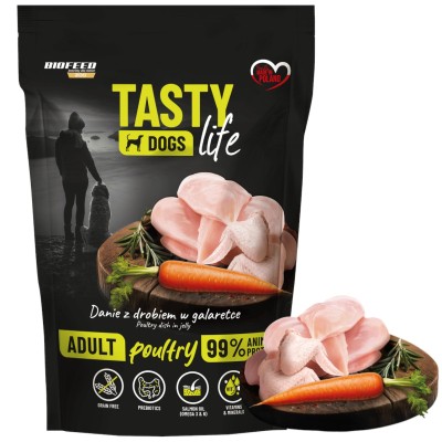 Tasty Dogs Life Mokra Karma Dla Psów Drób 500g