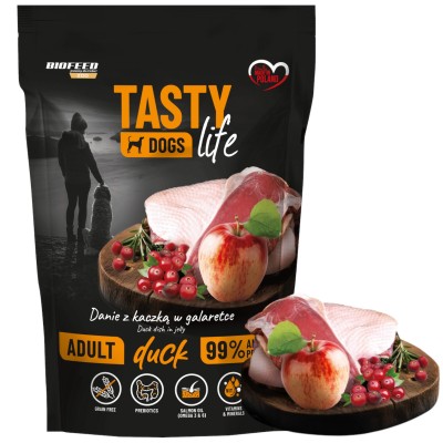 Tasty Dogs Life Mokra Karma Dla Psów Kaczka 500g