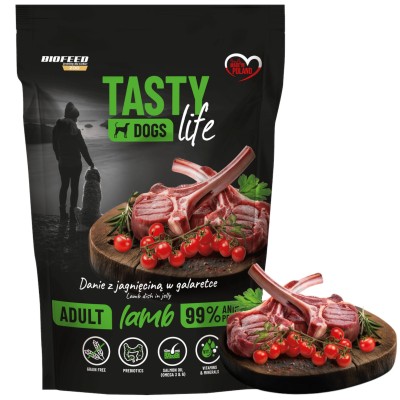 Tasty Dogs Life Mokra Karma Dla Psów Jagnięcina 500g