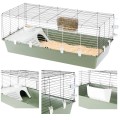 FERPLAST RABBIT 120 Duża Klatka Dla Królika Świnki 118cm Zielona