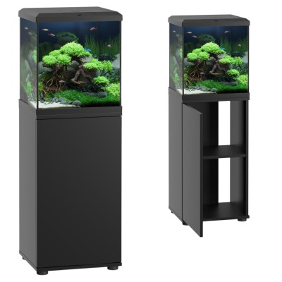 Juwel Zestaw Vio Cube 54 Czarny Akwarium 41×36x73cm + Szafka KOMPLET