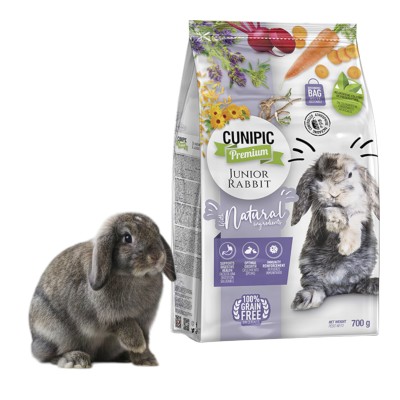 Cunipic Premium Rabbit Junior Karma Pokarm dla Młodych Królików 700g