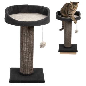 Ecomfy Drapak dla Kota Alex z Półką 67,5cm Szary