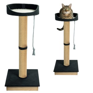 Ecomfy Wysoki Drapak dla Kota Tower Drzewko 120cm Beżowy