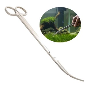 Aquael NOŻYCZKI AKWARYSTYCZNE zakrzywione 25cm