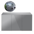 Aquael GLOSSY 150x50x72cm Szafka Pod Akwarium ZD150 Szara