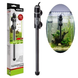 AQUAEL PLATINIUM HEATER 250W Nowoczesna Grzałka Do Akwarium