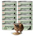 Comfy Premium Mousse Karma Mokra dla Kota z Królikiem ZESTAW 12x85g