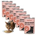 Comfy Premium Mousse Karma Mokra dla Kota z Wołowiną ZESTAW 6x400g