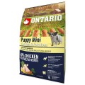 ONTARIO PUPPY MINI CHICKEN&POTATOES 2,25KG Karma dla Szczeniąt Psów Małych Ras z Kurczakiem i Ziemniakiem 2,25KG