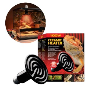 Exo Terra Ceramic Heater Ceramiczny Emiter Ciepła do Terrarium 100W