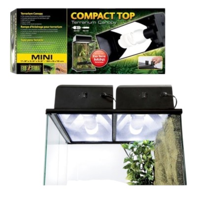EXO TERRA COMPACT TOP MINI OPRAWA OŚWIETLENIOWA 30X9X15cm