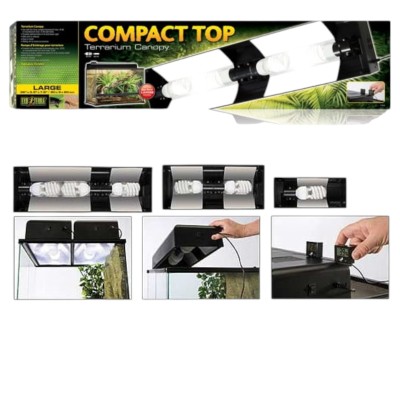 EXO TERRA COMPACT TOP OPRAWA OŚWIETLENIOWA 90X9X20