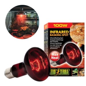 EXO TERRA HEAT GLO R25/100W ŻARÓWKA DO TERRARIUM