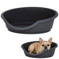 MP Bergamo Tino 60 Legowisko dla Psa Plastikowy Kosz Wytłoczka 60x40x20cm Czarn