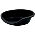 MP Bergamo Tino 95 Legowisko dla Psa Plastikowy Kosz Wytłoczka 95x70x29cm Czarne
