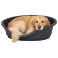 MP Bergamo Tino 95 Legowisko dla Psa Plastikowy Kosz Wytłoczka 95x70x29cm Czarne