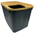 KUWETA Dla Kota MICIA z Wejściem od Góry HOP IN HONEY MIODOWO-CZARNA