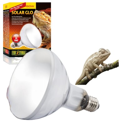 EXO TERRA Żarówna SOLAR GLO 80W Światło Słoneczne UVA UVB IR