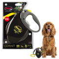 FLEXI Smycz automatyczna GIANT NEON Taśma M do 25kg 8m