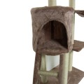 Drapak Dla Kota Drzewko XL 138x50x38cm Jasno - Brązowy