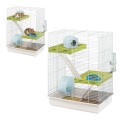 FERPLAST HAMSTER TRIS duża 3 piętrowa klatka dla małych gryzoni CHOMIKA MYSZKI 46x29x58cm