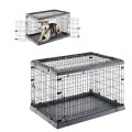 Ferplast Superior 105 Składana Kompaktowa Klatka Kennelowa dla Psa 107x77x73,5cm