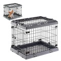 Ferplast Superior 60 Składana Kompaktowa Klatka Kennelowa dla Psa 62x47x50cm