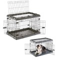 Ferplast Superior 90 Składana Kompaktowa Klatka Kennelowa dla Psa 92x58,5x62,5cm
