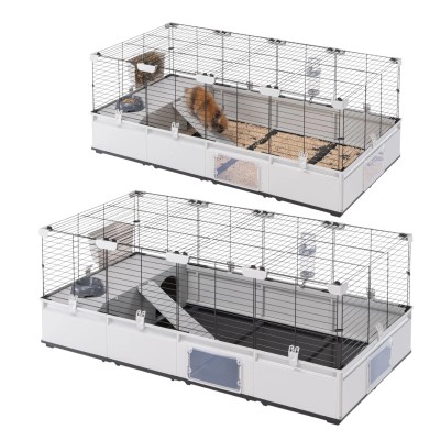 FERPLAST Modular Duża Klatka Modułowa Dla Królika, Świnki, Gryzoni 144cm