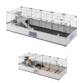 FERPLAST MODULAR 4 Klatka Modułowa dla Królików i Świnek Morskich Cavii 179x72x56cm