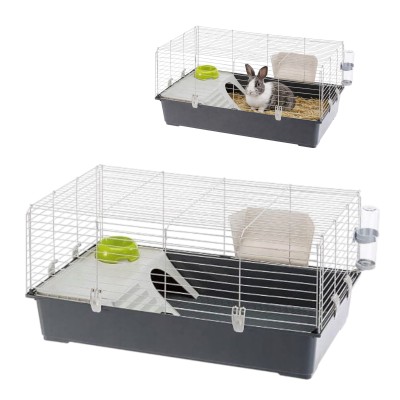 FERPLAST RABBIT 100 Duża Klatka Dla Królika, Świnki, Gryzoni 95cm