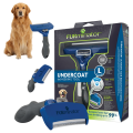 FURminator Undercoat deShedding Tool Usuwa Podszerstek u DŁUGOWŁOSYCH Psów Dużych Ras FUR141136