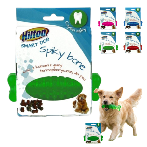 HILTON SPIKY BONE Interaktywna Kość Zabawka Dla Psa 12cm