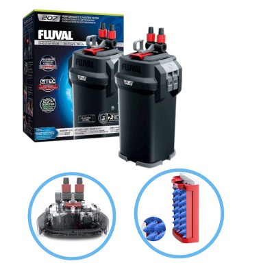 HAGEN FLUVAL 207 Filtr Zewnętrzny Kubełkowy 780l/h