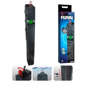 Fluval E50 E-50 Grzałka z TERMOSTATEM 50W Akwarium 60l