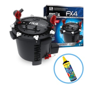HAGEN FLUVAL FX-4 FX 4 FX4 Filtr Kubełkowy do 1000L 2650L/h + Tropical Bacto Active GRATIS!