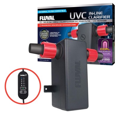 Fluval UVC In-Line Clarifier Sterylizator do 400l