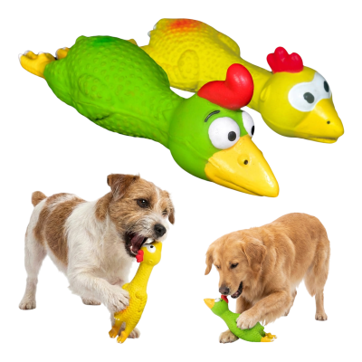 Hilton Kurczak w Locie - Zabawka Lateksowa Dla Psa 18cm