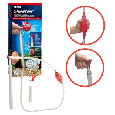 FLUVAL GravelVac Multi-Substrate M/L - Odmulacz Do Akwarium Do 60cm