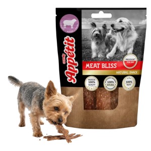 Comfy Appetit Meat  Bliss Baranina 100G Mięsne Paski Naturalny Przysmak 